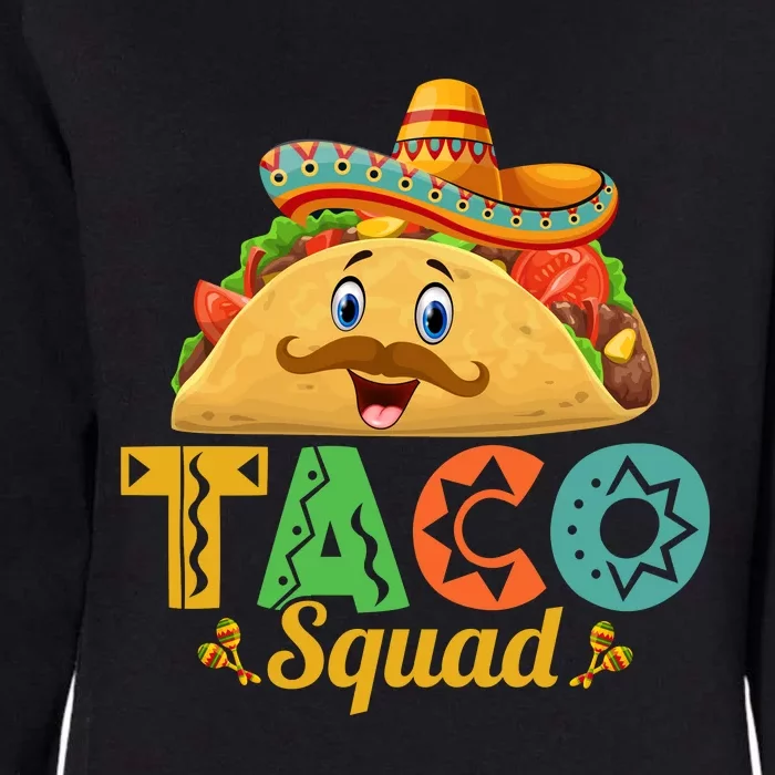 Taco Squad Cinco De Mayo Celebration Womens California Wash Sweatshirt