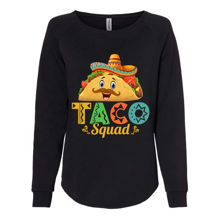 Taco Squad Cinco De Mayo Celebration Womens California Wash Sweatshirt