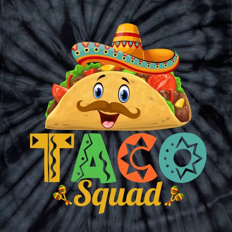 Taco Squad Cinco De Mayo Celebration Tie-Dye T-Shirt