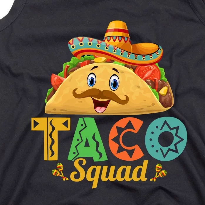 Taco Squad Cinco De Mayo Celebration Tank Top