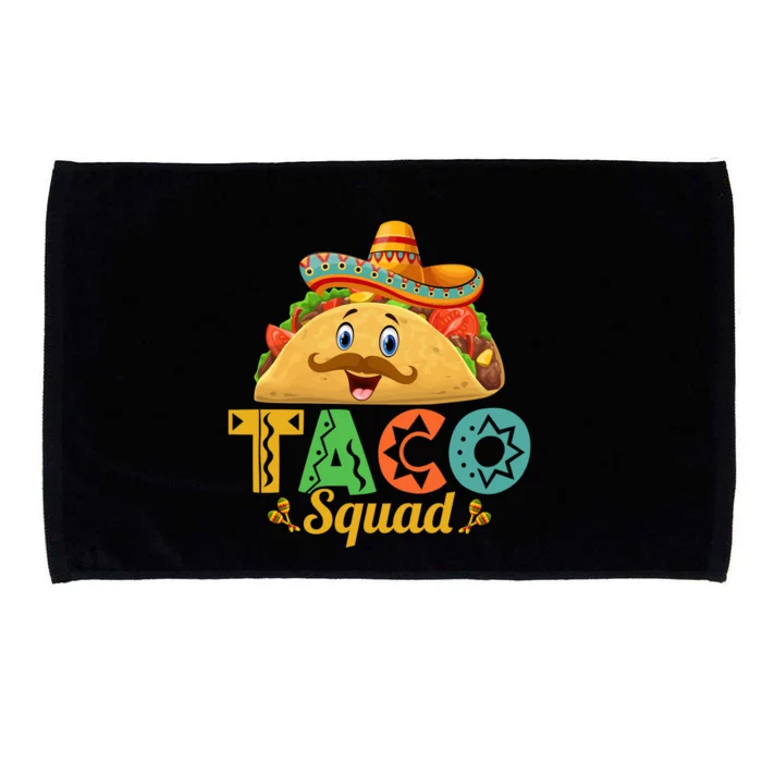 Taco Squad Cinco De Mayo Celebration Microfiber Hand Towel