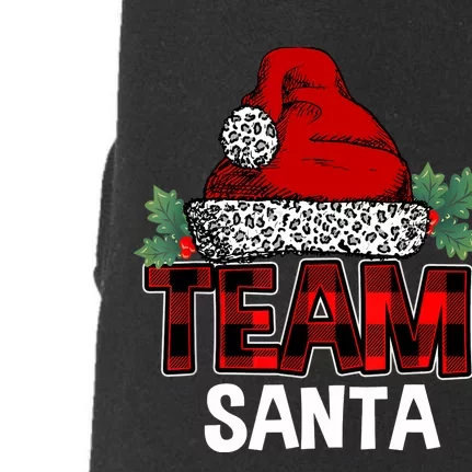 Team Santa Christmas Family Matching Pajamas Gift Boys Girls Doggie 3-End Fleece Hoodie