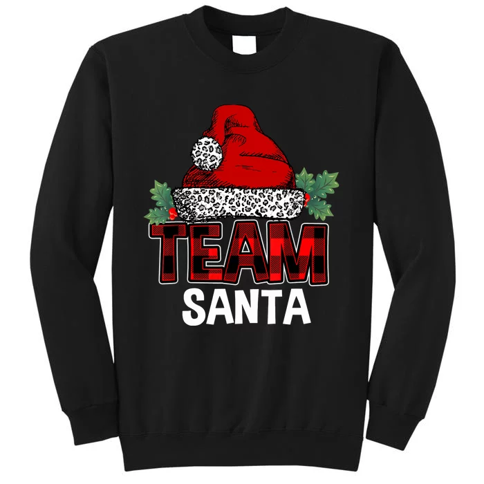 Team Santa Christmas Family Matching Pajamas Gift Boys Girls Sweatshirt