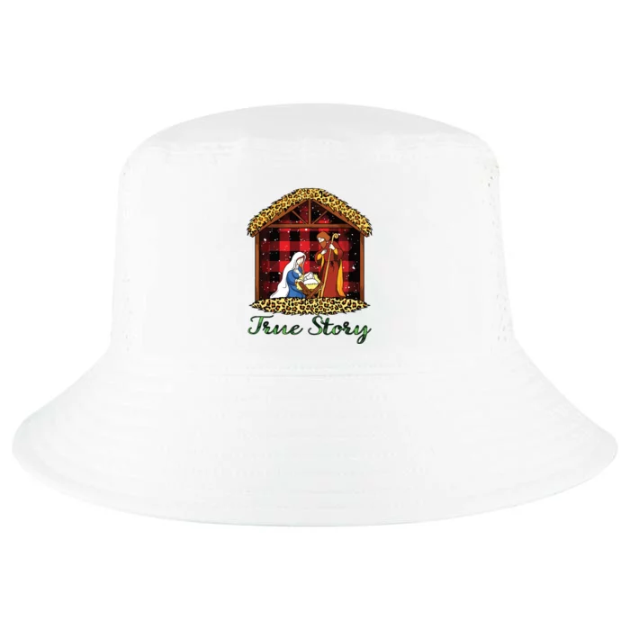 True Story Christmas Nativity Jesus Christian Christmas Cool Comfort Performance Bucket Hat