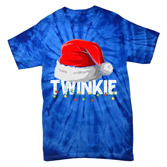 Twinkie Santa Christmas Family Matching Pajamas Mama Xmas Gift Tie-Dye T-Shirt