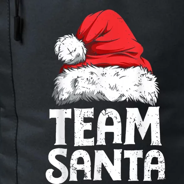 Team Santa Christmas Squad Family Matching Pajamas Boys Men Daily Commute Backpack