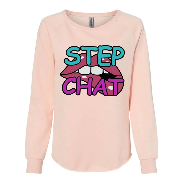 Twitch Step Chat Womens California Wash Sweatshirt