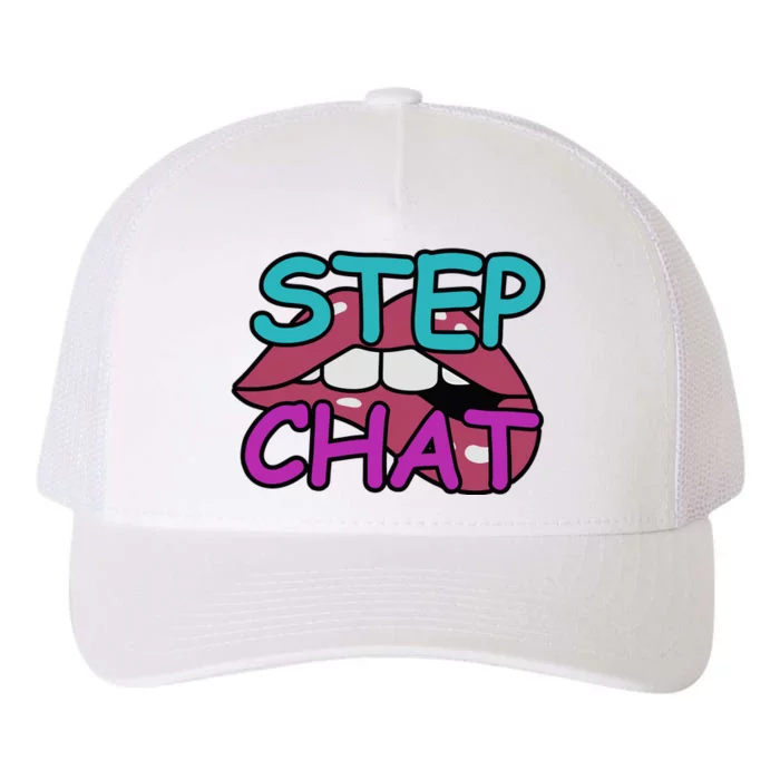 Twitch Step Chat Yupoong Adult 5-Panel Trucker Hat