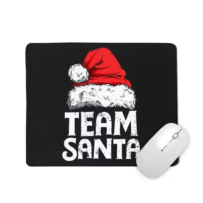 Team Santa Christmas Squad Family Matching Pajamas Mousepad