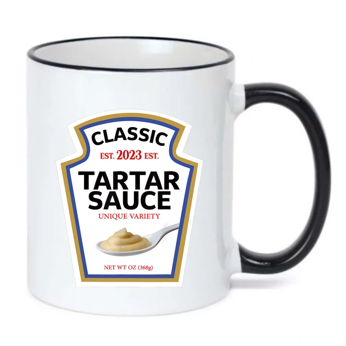 Tartar Sauce Condiment Diy Halloween Costume Matching Group Black Color Changing Mug