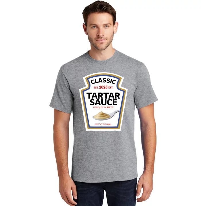 Tartar Sauce Condiment Diy Halloween Costume Matching Group Tall T-Shirt