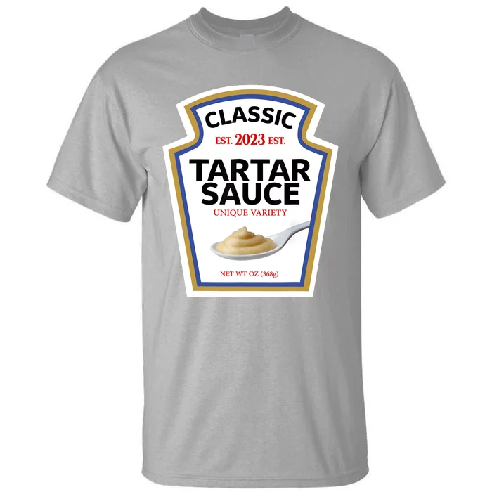 Tartar Sauce Condiment Diy Halloween Costume Matching Group Tall T-Shirt