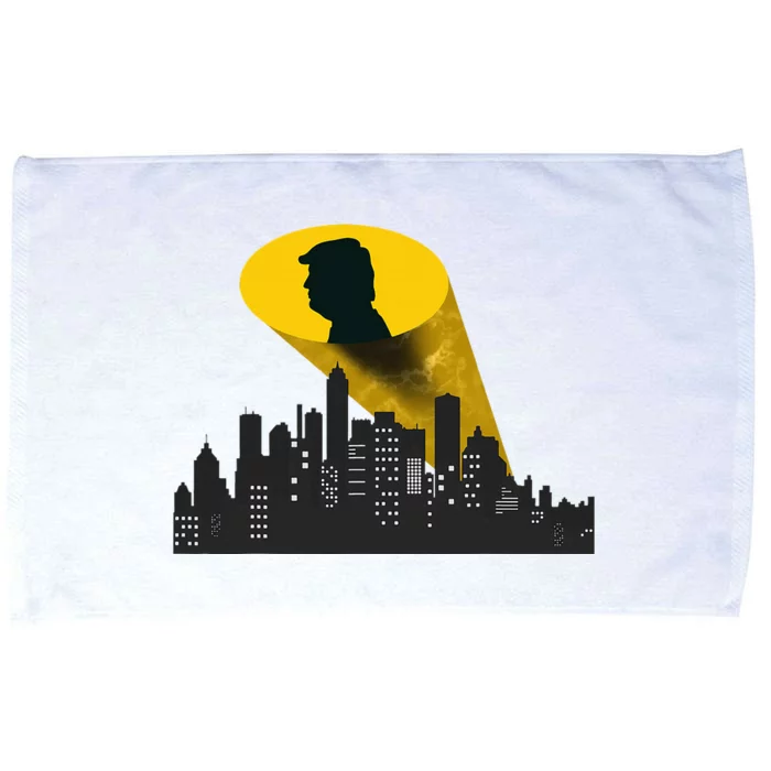 Trump Signal Calling A Super Hero Microfiber Hand Towel