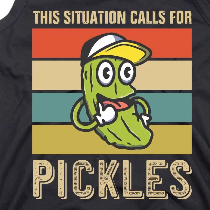 This Situation Calls For Pickles Tank Top