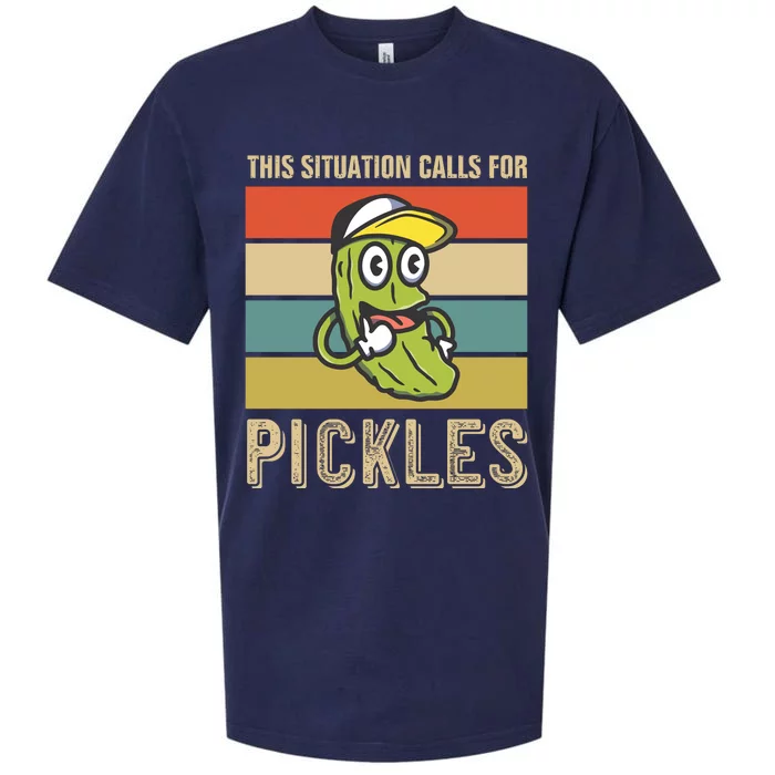 This Situation Calls For Pickles Sueded Cloud Jersey T-Shirt