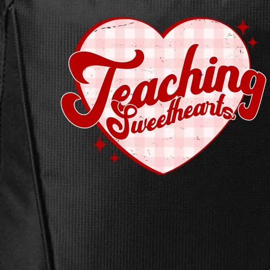 Teaching Sweethearts Cute Valentines Day Teacher City Backpack