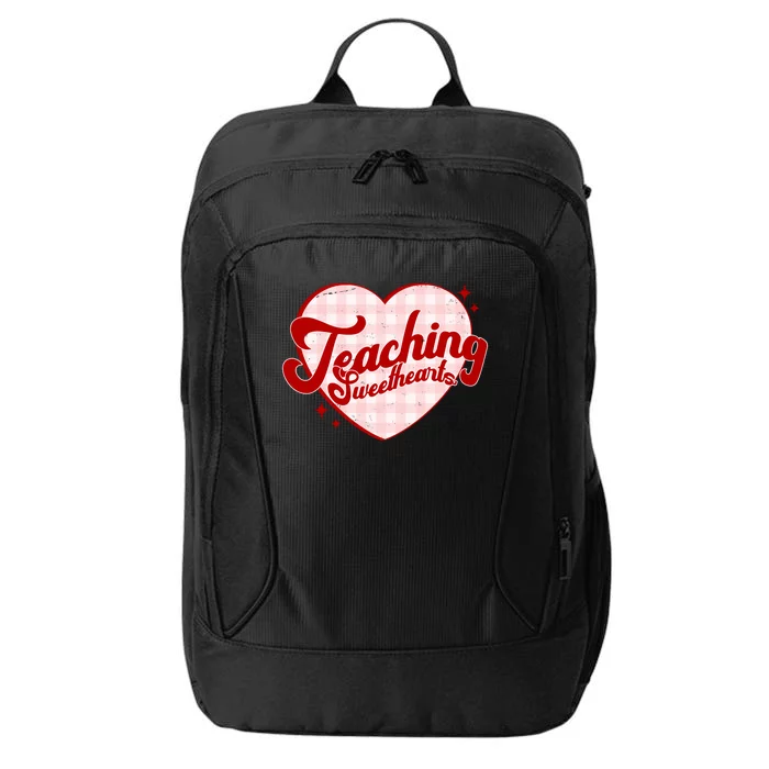 Teaching Sweethearts Cute Valentines Day Teacher City Backpack