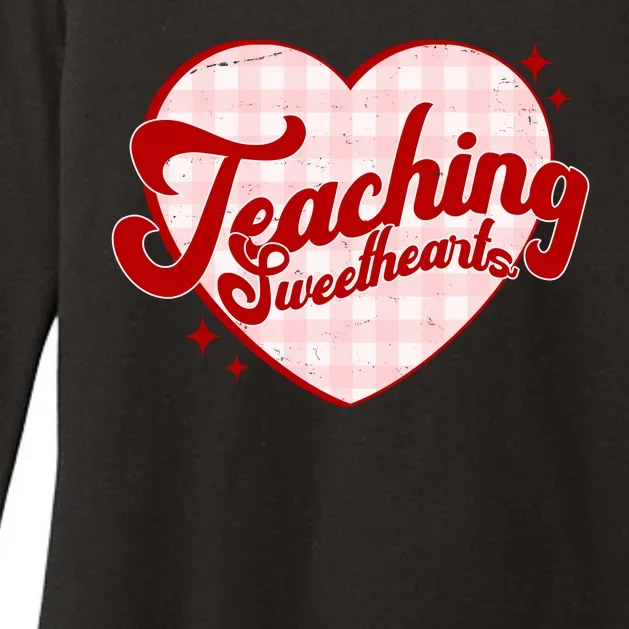 Teaching Sweethearts Cute Valentines Day Teacher Womens CVC Long Sleeve Shirt