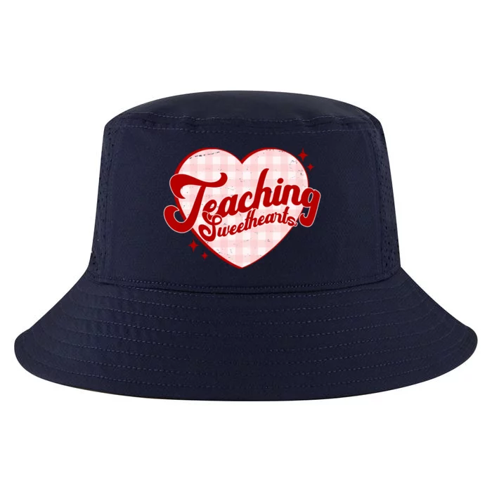 Teaching Sweethearts Cute Valentines Day Teacher Cool Comfort Performance Bucket Hat