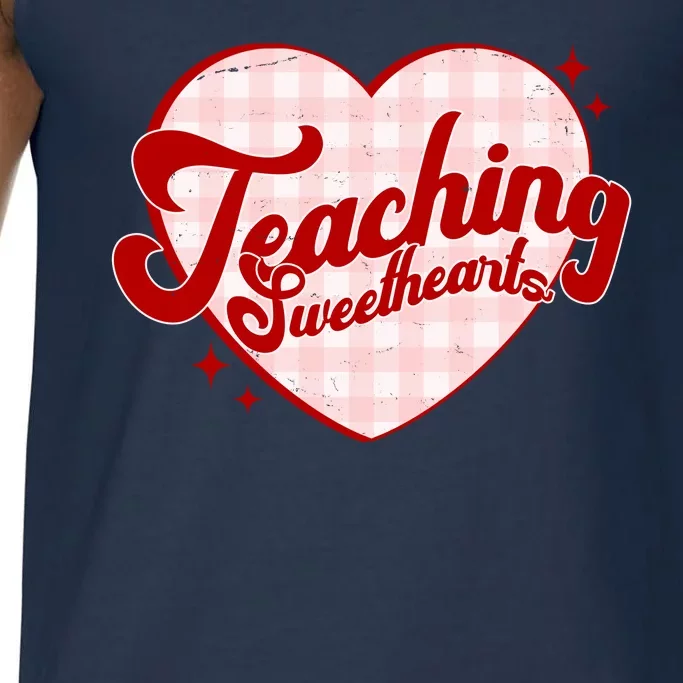 Teaching Sweethearts Cute Valentines Day Teacher Comfort Colors® Tank Top