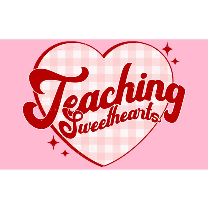 Teaching Sweethearts Cute Valentines Day Teacher Bumper Sticker