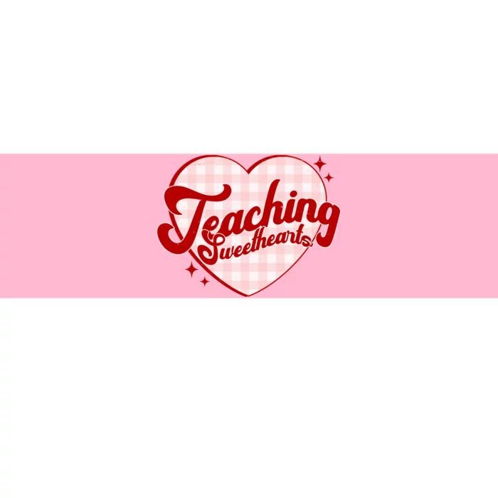 Teaching Sweethearts Cute Valentines Day Teacher Bumper Sticker