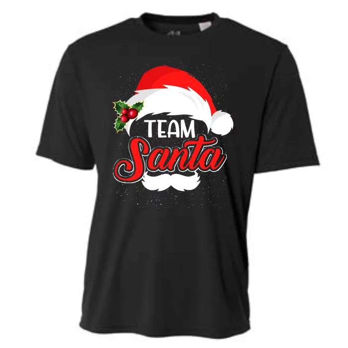 Team Santa Christmas Family Cooling Performance Crew T-Shirt