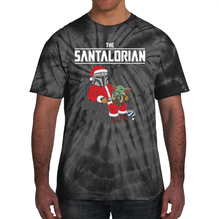 The Santalorian Christmas Tie-Dye T-Shirt