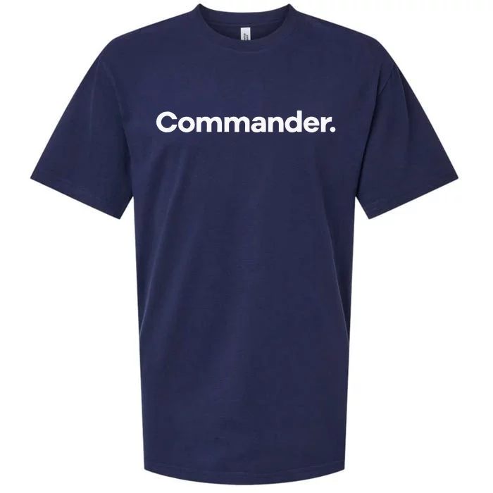 That Says Commander Sueded Cloud Jersey T-Shirt