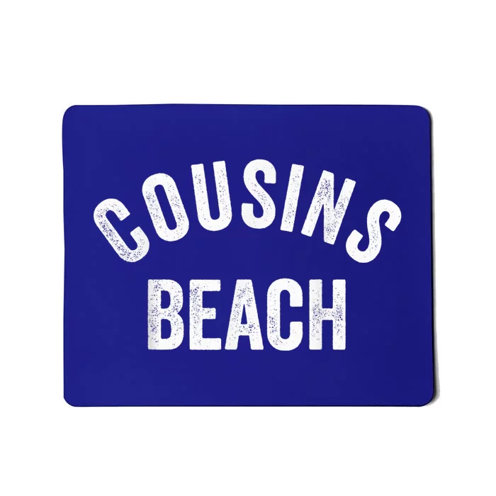 The Summer Cousins Beach I Turned Pretty College Letters Mousepad