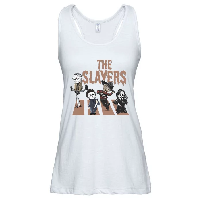 The Slayers Chibi Horror Movie Characters Ladies Essential Flowy Tank