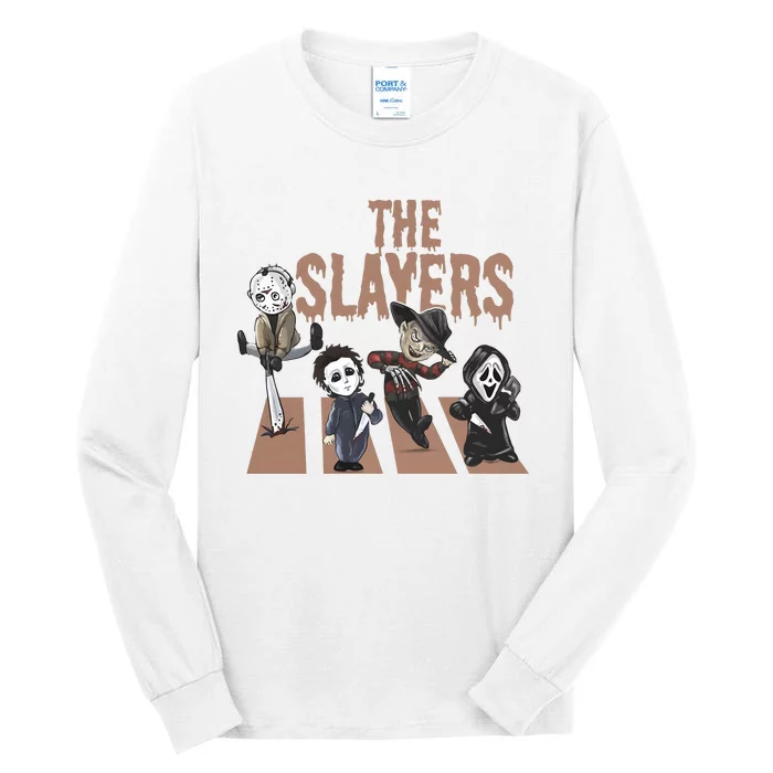 The Slayers Chibi Horror Movie Characters Tall Long Sleeve T-Shirt