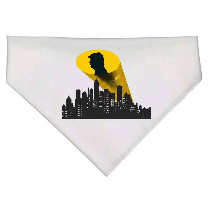 Trump Signal Calling A Super Hero USA-Made Doggie Bandana