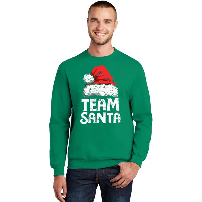 Team Santa Christmas Squad Family Matching Pajamas Sweatshirt