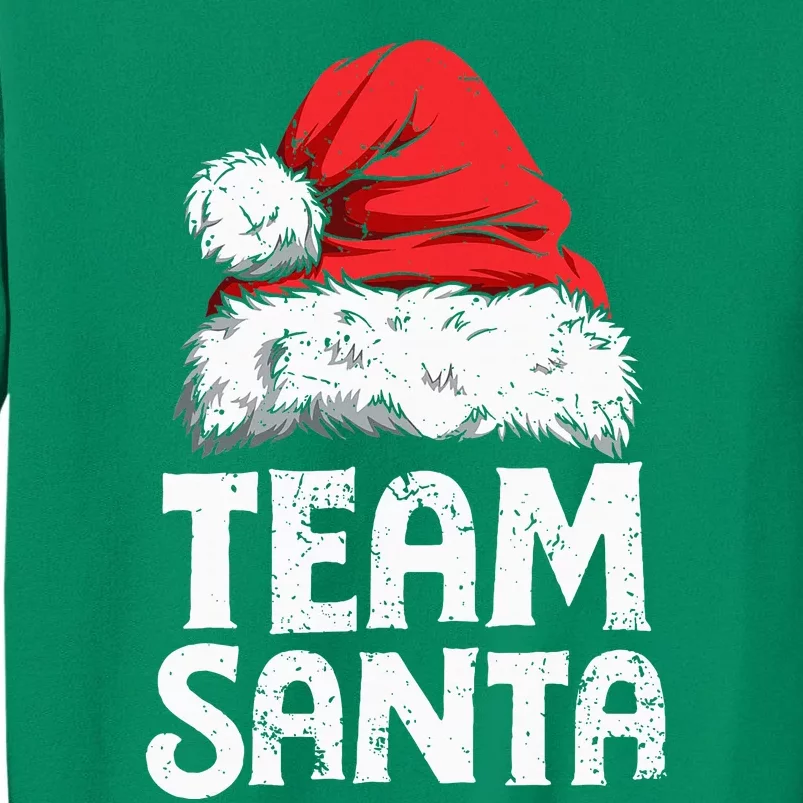 Team Santa Christmas Squad Family Matching Pajamas Sweatshirt