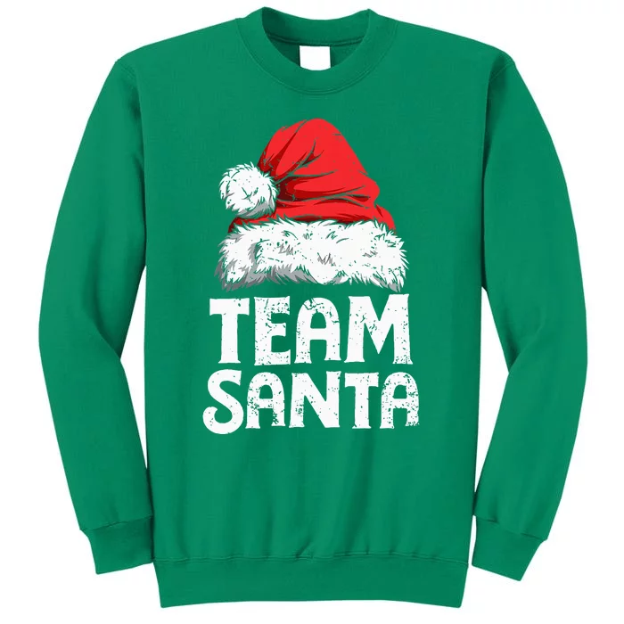 Team Santa Christmas Squad Family Matching Pajamas Sweatshirt