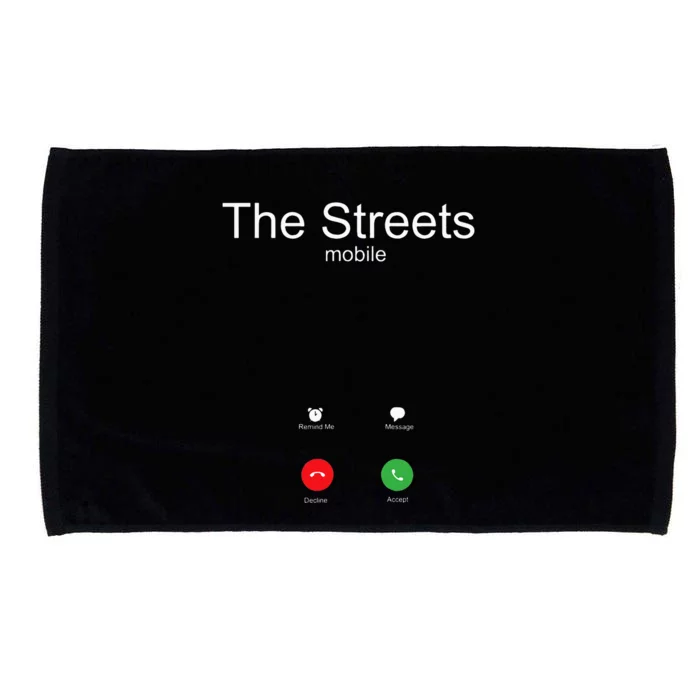 The Streets Calling Funny Breakup We Outside Hustle Hip Hop Microfiber Hand Towel