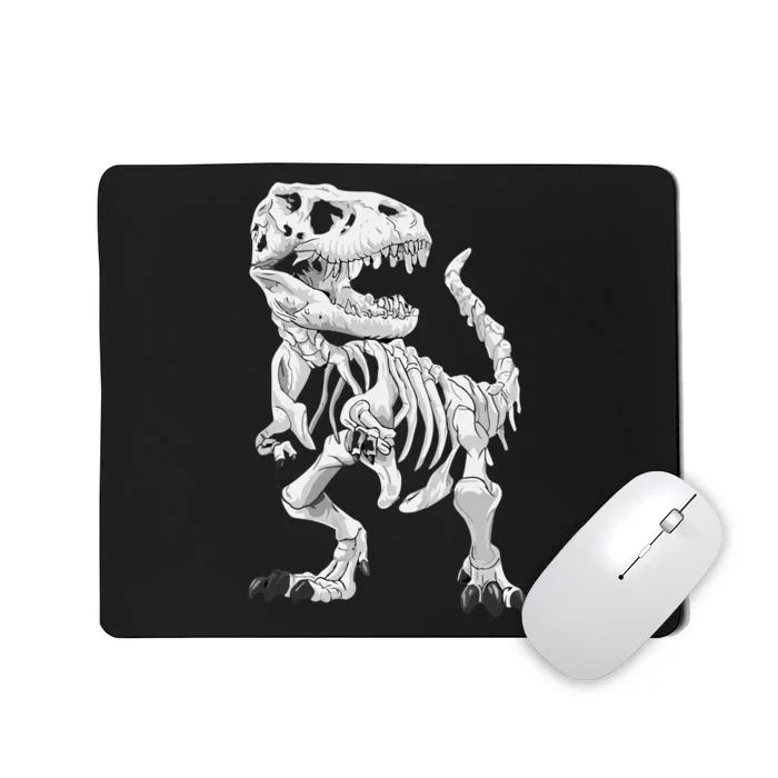 TRex Skeleton Dino Bones Paleontologist Fossil Dinosaur Mousepad