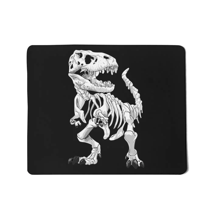 TRex Skeleton Dino Bones Paleontologist Fossil Dinosaur Mousepad