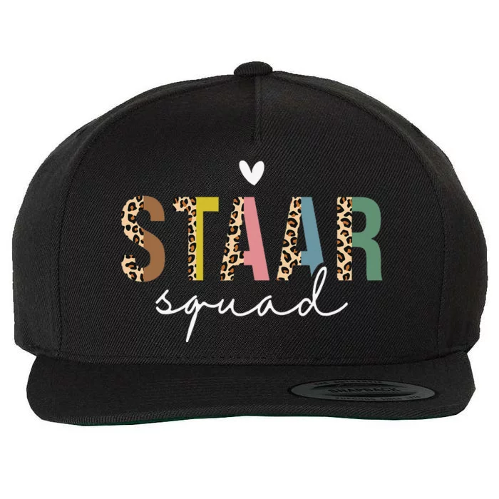 Test STAAR Day Squad Mode On Teacher Testing Day Student Wool Snapback Cap