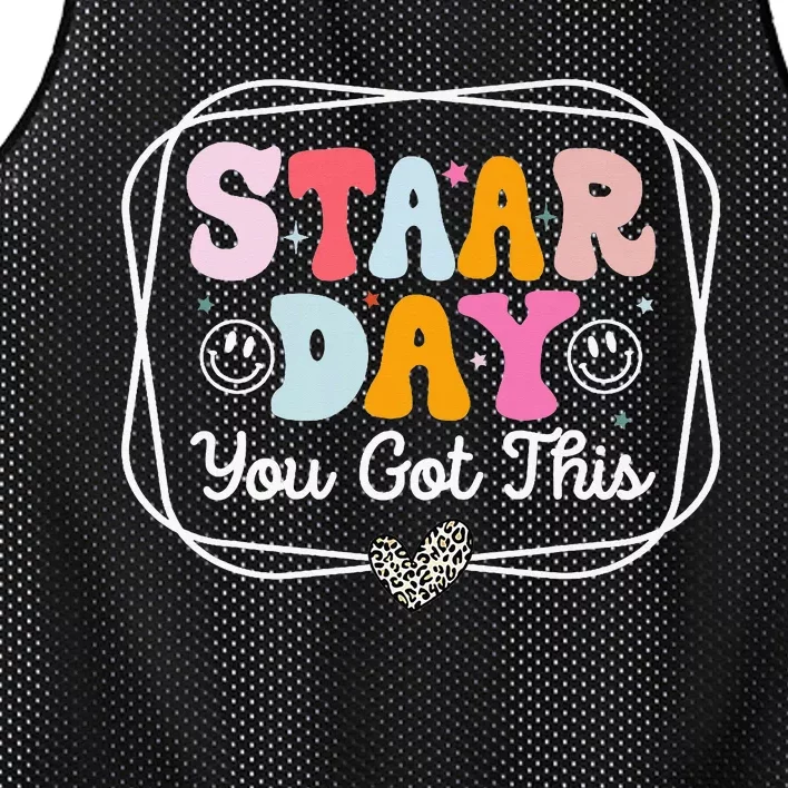 Test Staar Day You Got This Teacher Testing Day Mesh Reversible Basketball Jersey Tank