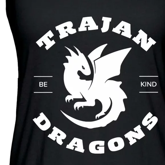 Trajan School Dragons Ladies Essential Flowy Tank