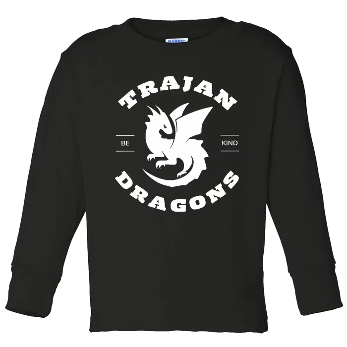 Trajan School Dragons Toddler Long Sleeve Shirt