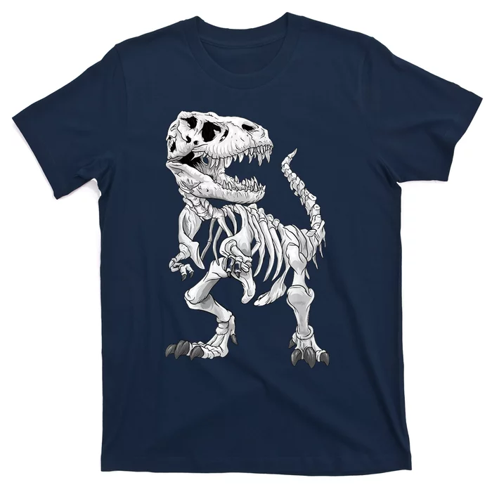 T-Rex Skeleton Dino bones paleontologist Fossil Dinosaur T-Shirt