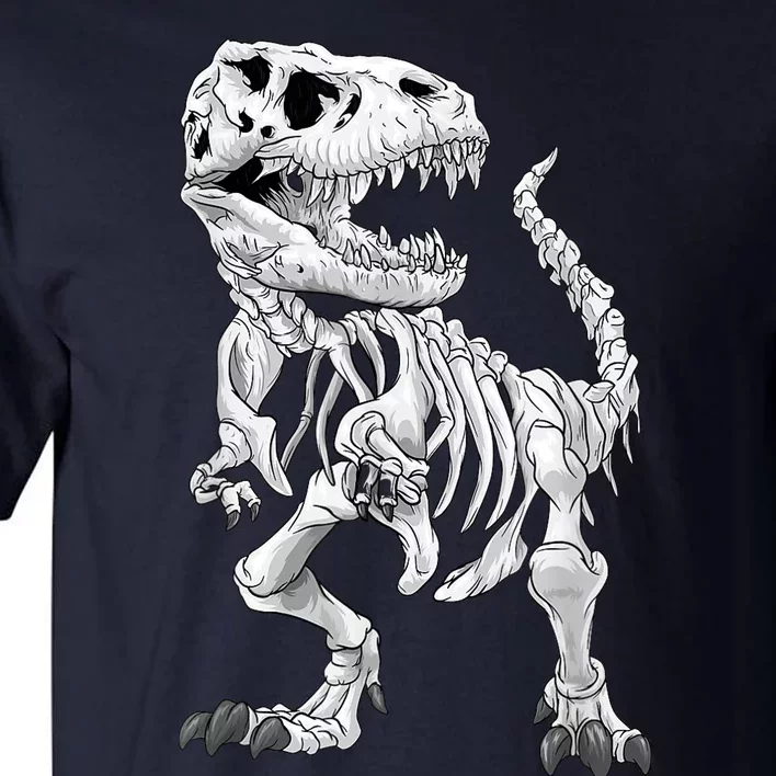 T-Rex Skeleton Dino bones paleontologist Fossil Dinosaur Tall T-Shirt