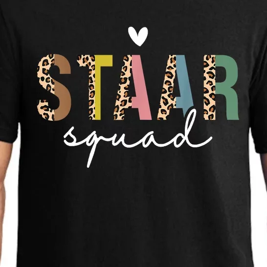 Test STAAR Day Squad Mode On Teacher Testing Day Student Pajama Set