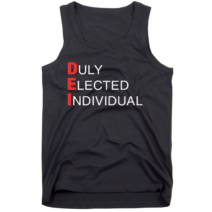 Tami Sawyer Duly Elected Individual Dei Tank Top