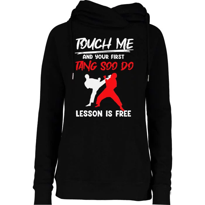 Tang Soo Do Womens Funnel Neck Pullover Hood