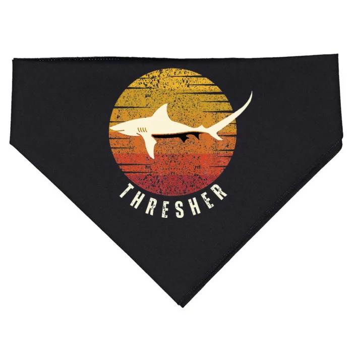 Thresher Shark Deep Sea Fishing Ocean Fish Shark USA-Made Doggie Bandana