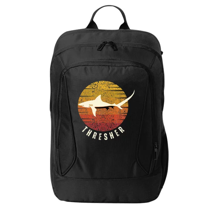 Thresher Shark Deep Sea Fishing Ocean Fish Shark City Backpack